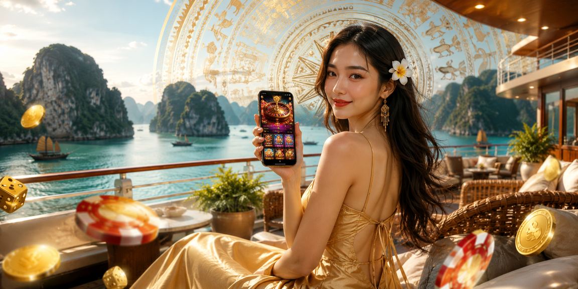 Người dùng trải nghiệm casino di động tại khu vực Vịnh Hạ Long
