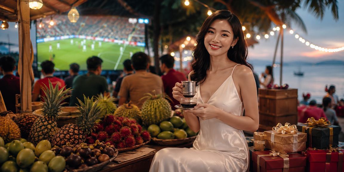 Người hâm mộ bóng đá theo dõi kèo cá cược tại vùng đồng bằng Mekong