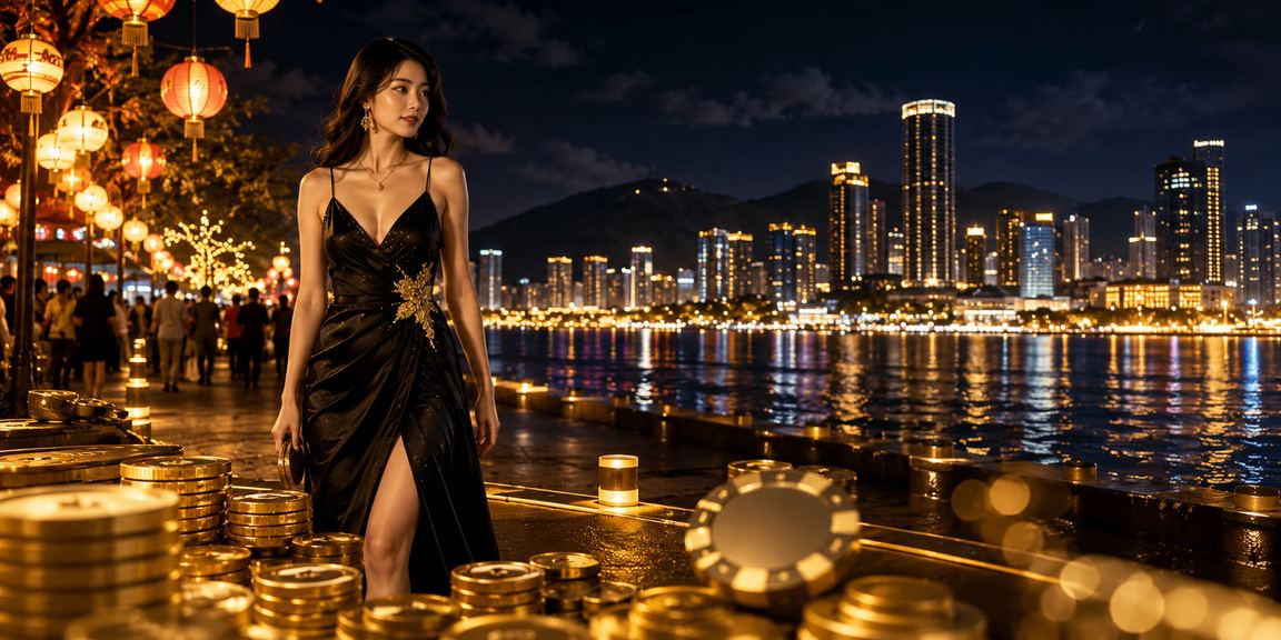 Nhóm bạn chơi bài và theo dõi kết quả cá cược tại chợ đêm Quy Nhơn